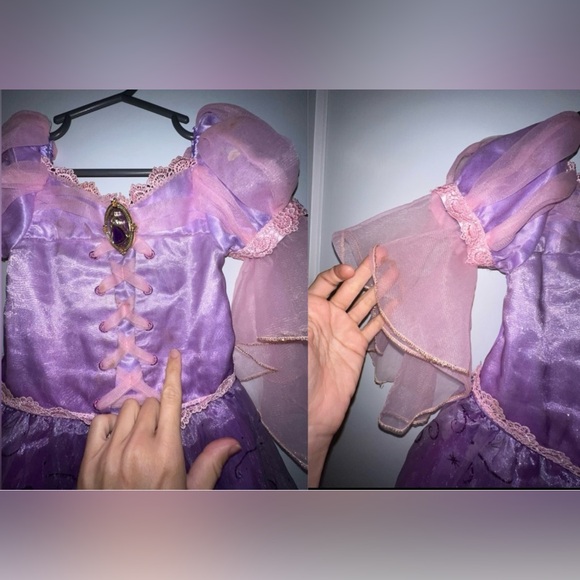 6 costumes 3T 4T batgirl my little pony twilight sparkle rapunzel Snow White - Picture 10 of 16